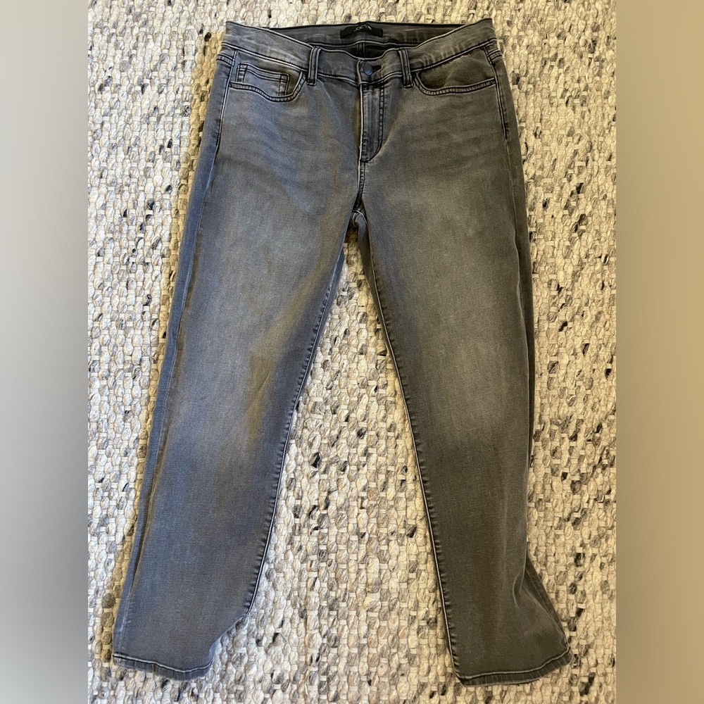 JOES JEANS faded black straight crop jeans
